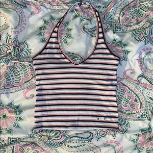 Cute crop top halter top I won from a giveaway